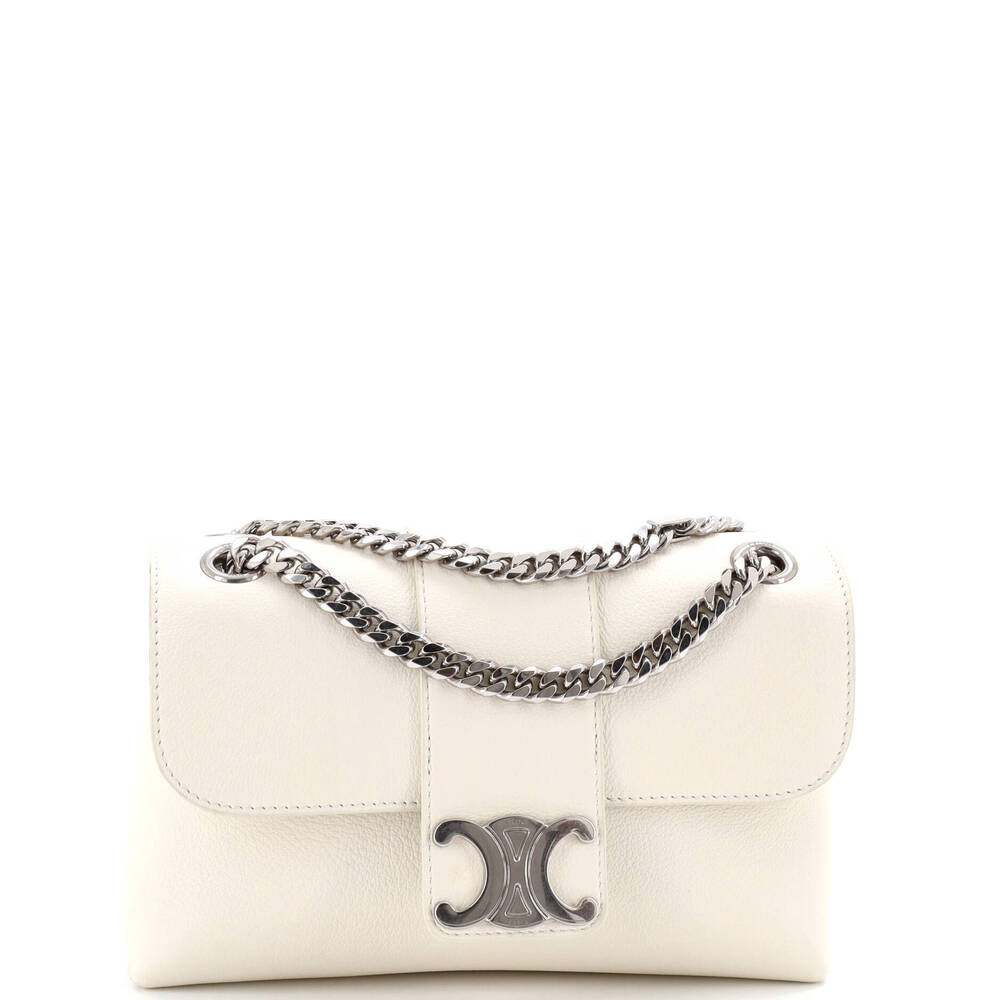 Celine Teen Victoire Flap Shoulder Bag Leather